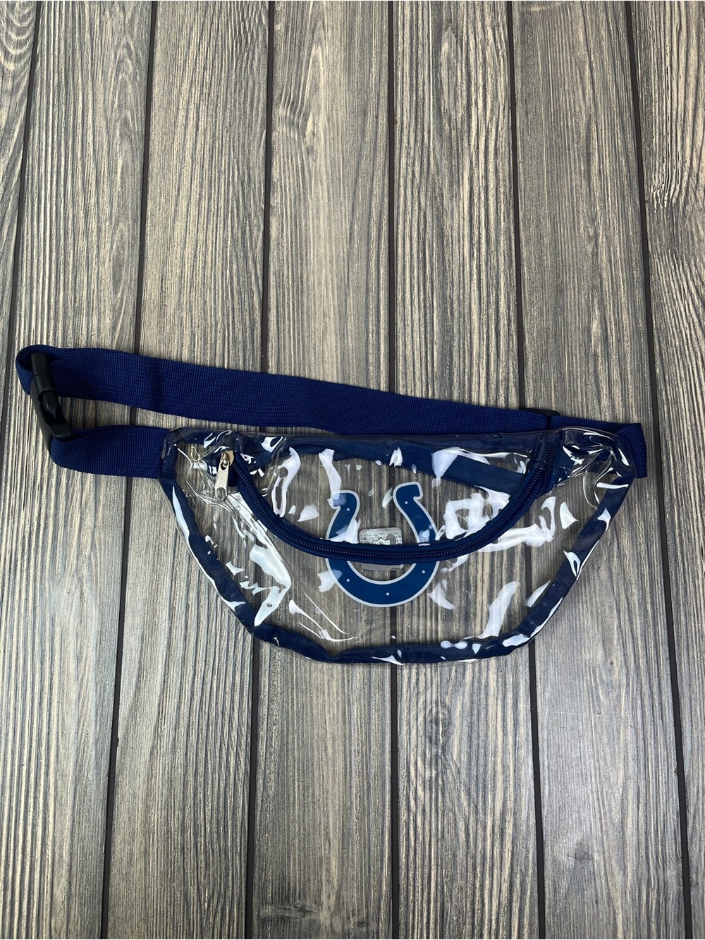 NFL Colts Clear Fanny Pack Bag